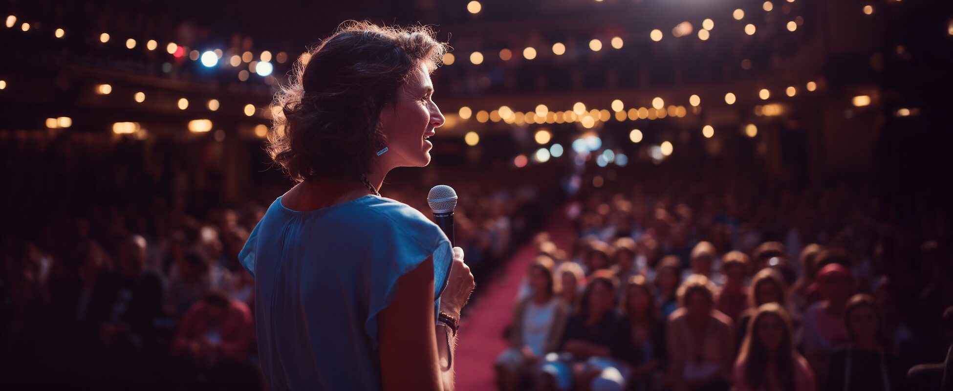 Speaker on Stage