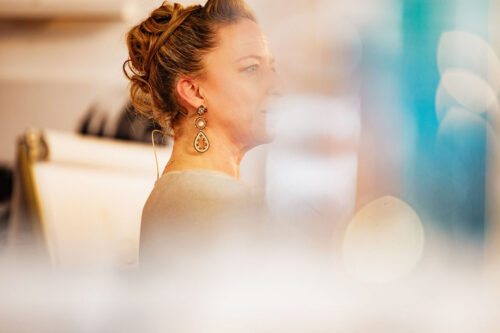 Detailaufnahme Birgit Fortunati (Untermair) im Profil bei einem EMOTIONS Event