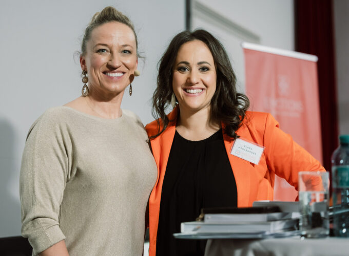 Birgit Fortunati und Klara Meusburger
